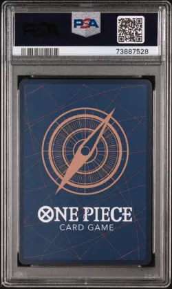 2023 ONE PIECE OP02-PARAMOUNT WAR BOX TOPPER #105 TASHIGI PSA 10 - Image 2