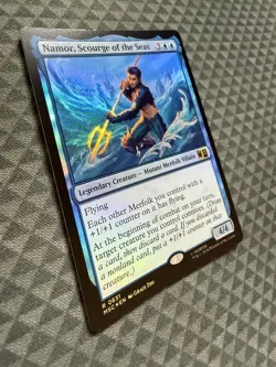 MTG Namor, Scourge of the Seas #0631 Foil R Commander: Marvel Super Heroes (MSC) - Image 3