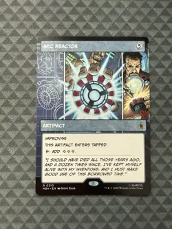 MTG Arc Reactor #0310 Borderless Rare Marvel Super Heroes (MSH) - Image 1
