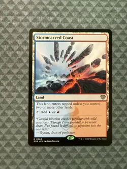 MTG Stormcarved Coast #0263 Rare Secrets of Strixhaven (SOS) - Image 1