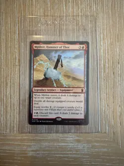 Mjolnir, Hammer of Thor MTG Marvel Super Heroes Regular M 0146 - Image 1