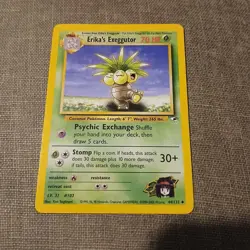 Erika's Exeggutor 44/132 Gym Heroes UNL UnCommon WoTC Pokemon NM or Better - Image 1