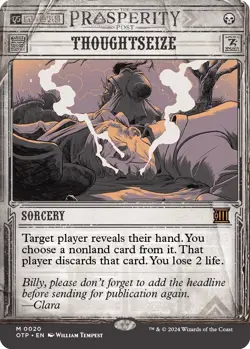Thoughtseize20MagicOutlaws of Thunder Junction: Breaking NewsNMMythicEN - Image 1