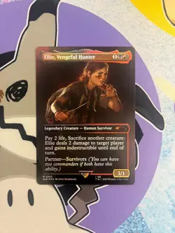 Ellie, Vengeful Hunter (Rainbow Foil) - Foil MTG Secret Lair - Image 1