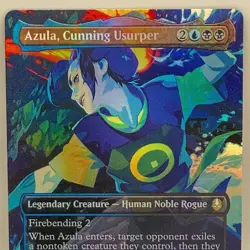 Azula Cunning Usurper Foil TLA Avatar The Last Airbender MTG Card 0303 - Image 1