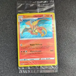 Pokemon TCG Sealed Special Delivery Charizard SWSH075 Holo Promo - Sealed - Image 1