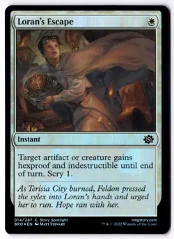 Loran's Escape BRO 14 Magic: The Gathering Foil C NM - Image 1