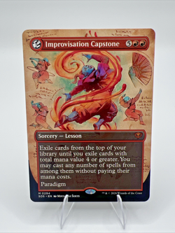 Magic: The Gathering Improvisation Capstone Sorcery Lesson Red SOS 2026 #0294 - Image 1