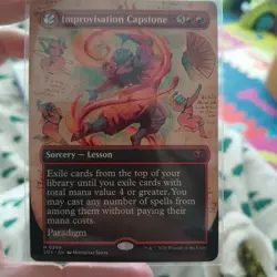 Improvisation Capstone (Borderless) Secrets of Strixhaven Regular - Image 1