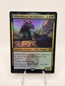 MTG Witherbloom the Balancer 245 Secrets of Strixhaven Mythic Rare Foil NM - Image 1