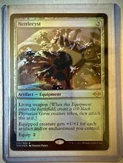 Wizards of the Coast MTG Nettlecyst 231/303 MH2 Rare Foil ENG 2021 - Image 1