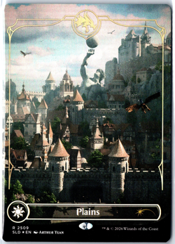Plains (2509) Secret Lair Drop MTG Foil Near Mint - Image 1