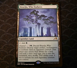 [MTG] Boseiju, Who Endures {Kamigawa Neon Dynasty} (NM) - Image 1