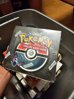 POKEMON TEAM ROCKET 1ST EDITION BOOSTER BOX WOTC 2000 Sealed Mint Charizard - Image 1
