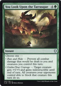 You Look Upon the Tarrasque Commander Legends: Battle for Baldur's Gate Regular - Image 1