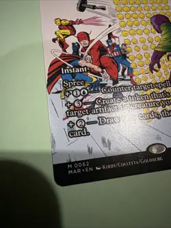Three Steps Ahead (Borderless) Marvel Universe Eternal Mtg M/NM - Image 4
