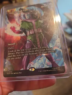 Dig Through Time Borderless FOIL Marvel's Super Heroes MTG 0054 - Image 4