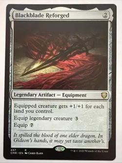 Blackblade Reforged R MTG Commander Legends 457 LP Magic The Gathering - Image 1