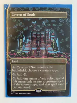 Cavern of Souls (0345) (Borderless) - The Lost Caverns of Ixalan MTG - Image 1