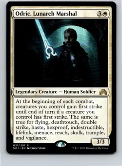 Magic the Gathering Odric, Lunarch Marshal Shadows over Innistrad MTG Free Ship! - Image 1