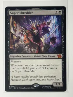MTG Teenage Mutant Ninja Turtles Super Shredder TMT Magic the Gathering 0083 M - Image 1