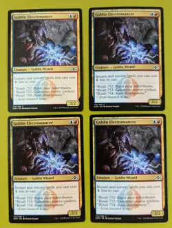Goblin Electromancer x4 Guilds of Ravnica 4x Playset Magic the Gathering MTG - Image 1