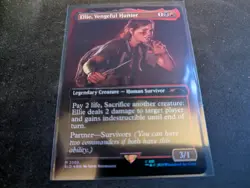 MTG Magic the Gathering FOIL Ellie, Vengeful Hunter Borderless SLD! - Image 1