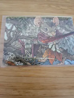 MTG Mabel, Heir to Cragflame Art Card (Gold Stamp) 45/54 Bloomburrow M/NM - Image 1