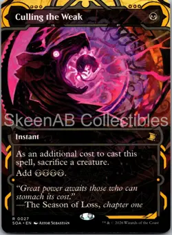 MTG SkeenAB Culling the Weak Secrets of Strixhaven: Mystical Archive NM - Image 1