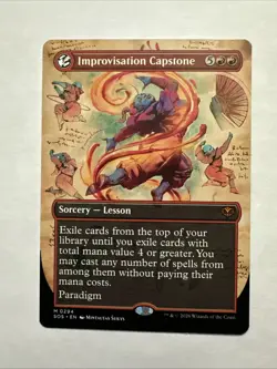 Improvisation Capstone (Borderless) Secrets of Strixhaven Regular - Image 1
