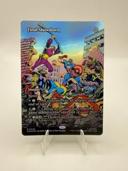 MTG: Final Showdown - M0045 (Marvel Super Heroes 2026) Borderless Foil NM - Image 1
