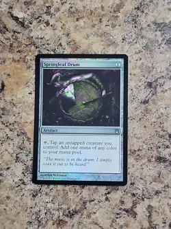 FOIL* SPRINGLEAF DRUM NM Born of Gods mtg Colorless - Artifact - Image 1