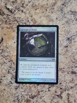 FOIL* SPRINGLEAF DRUM NM Born of Gods mtg Colorless - Artifact - Image 2