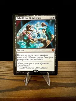 Behold the Sinister Six! (0051)Marvel's Spider-Man Regular, Magic The Gathering - Image 1