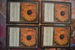4 X charcoal diamond from mirage MTG magic the gathering - Image 1