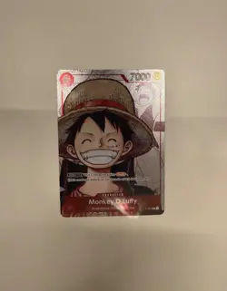 One Piece Monkey D. Luffy P-001 25th Anniversary Collection Promo Card English - Image 1
