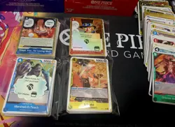 🚨 200 One Piece Card Lot TCG OP01-OP15 EB03 PRB + 5 Holo Rare 🔥 INSANE $19.88 - Image 2