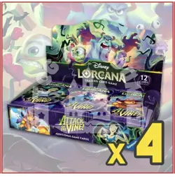 Disney Lorcana Attack of the Vine Booster Case Factory Sealed ships 7/17 - Image 2