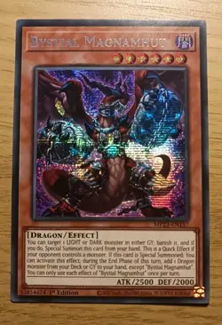 Yu-Gi-Oh! Bystial Magnamhut | MP23-EN157 | Prismatic Secret | 1st Edition | NM - Image 1