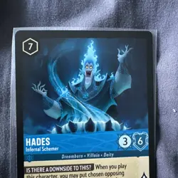Hades Infernal Schemer 151/204 Legendary Disney Lorcana - Image 2