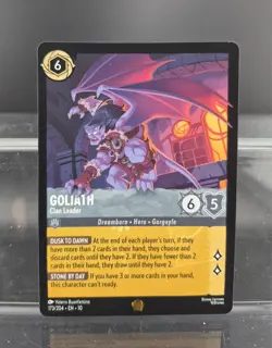Disney Lorcana Goliath - Clan Leader 173/204 Whispers in the Well Legendary - Image 1