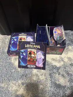 Disney Lorcana TCG "The First Chapter" Trove Box Empty Excellent Condition - Image 1