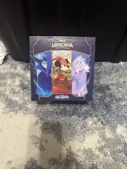 Disney Lorcana TCG "The First Chapter" Trove Box Empty Excellent Condition - Image 2