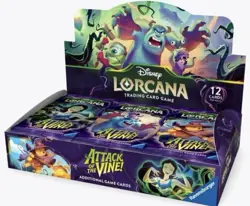 🔥PRE ORDER SHIP 07/24🔥 Disney Lorcana Attack of the Vine! Booster Box English - Image 1