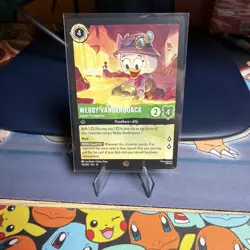 Disney Lorcana TCG Webby Vanderquack 93/204 Non-Foil Legendary - Image 1