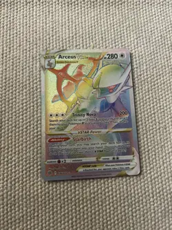 Arceus VSTAR 176/172 Brilliant Stars NM Secret Rare Pokemon TCG - Image 1