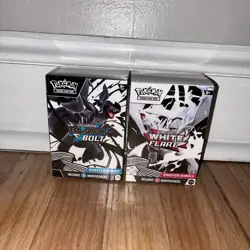 Pokemon White Flare Black Bolt Booster Bundle Sealed Lot (2) Boxes 1 Each Set - Image 1