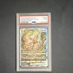 Hisuian Zoroark VSTAR GG56/GG70 Crown Zenith GG Full Art Holo EN PSA 9 2023 - Image 1