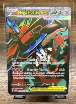 Mega Floette ex - 101/086 #101/86 (Holo) (NM) ME04: Chaos Rising CRI Pokemon - Image 1