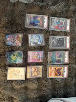 Pokemon TCG 10-Card Lot PSA Slabs:salamence VMAX, Mega Gengar EX, Mewtwo,wailord - Image 1